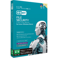 キヤノンITソリューションズ ESET File Security for Linux / Windows Server 新規 (CMJ-EA05-E06)画像