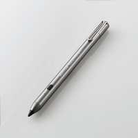 ELECOM スマートフォン・タブレット用タッチペン/AS/クリップ付/ブラック (P-TPACST01BK)画像