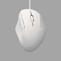 ELECOM マウス/有線/5ボタン/Mサイズ/抗菌/静音/ホワイト (M-SH20UBSKWH)画像