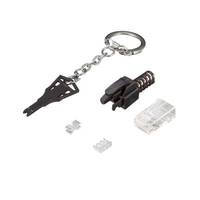 BUFFALO BLACL610 Cat6対応ロック付きLANコネクター10個入り (BLACL610)画像