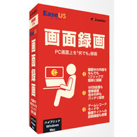 e frontier EaseUS画面録画 PC画面上の「何でも」録画 ハイブリッド版 (EURE12M111)画像