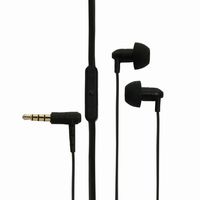 OWLTECH ステレオインナーイヤーイヤフォン ブラック (OWL-EPMC03-BK)画像