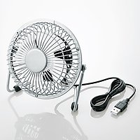 USB扇風機 ホワイト FAN-U18WH