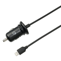 PLANEX ライトニング シガーチャージャー (PL-LC01-CC)画像