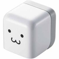 ELECOM ipod 2010/AC充電器/cube/USB/FACE1 AVA-ACU01F1 (AVA-ACU01F1)画像