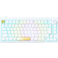 PRINCETON UPトリガー対応 CNCフルアルミ 75%ゲーミングキーボード(ホワイト) (UP-MKGA75MTL-RT-J/W)画像